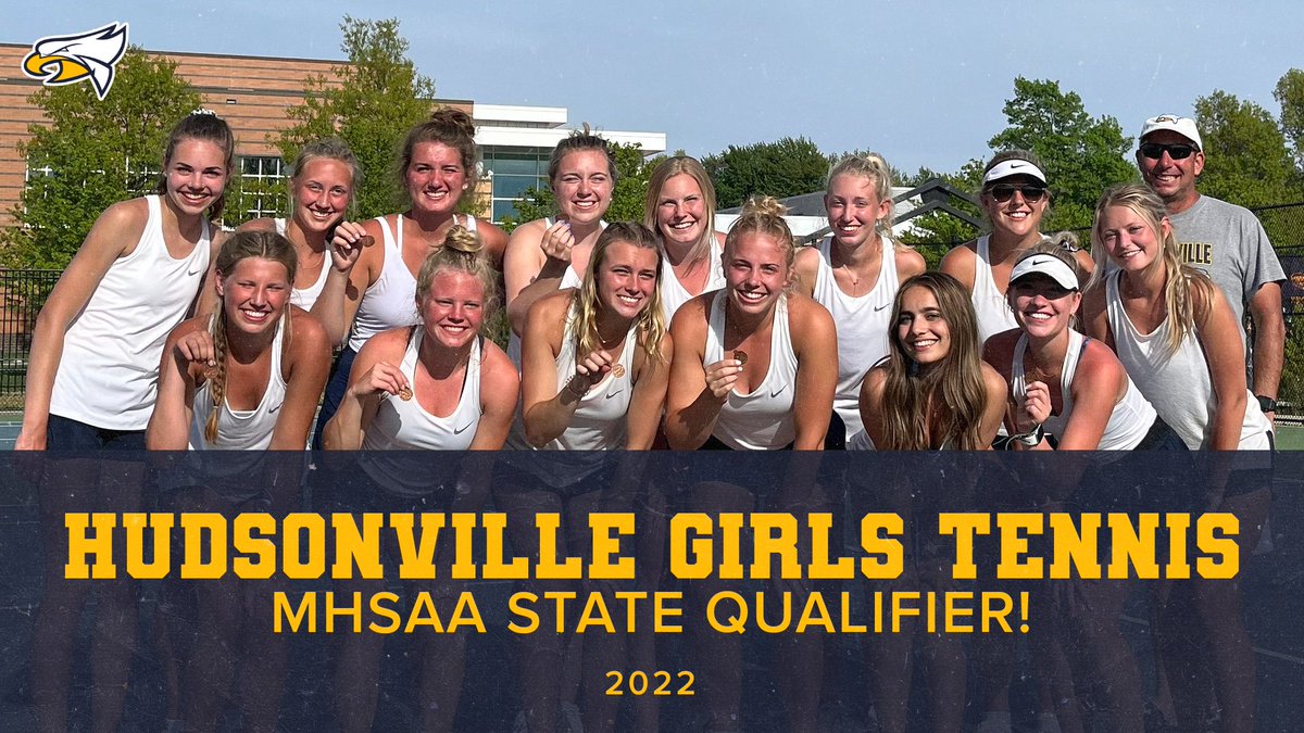 Congratulations to the girls tennis team on qualifying for the MHSAA state finals!