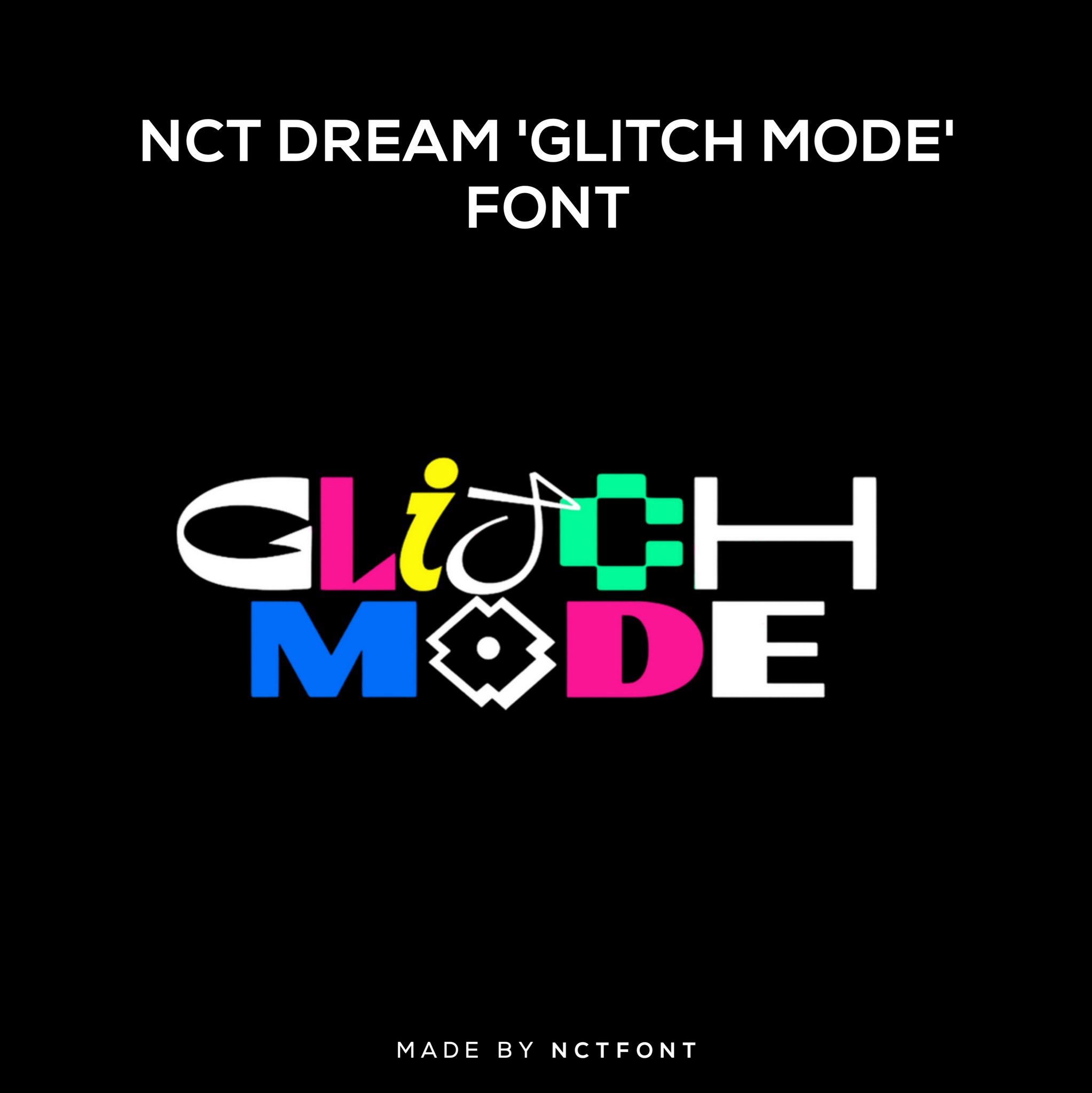 nct dream Glitch Mode ポップアップストア マーク NCT DREAM マーク ポップアップ スペシャル トレカ glitch mode