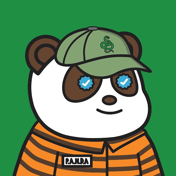To celebrate our Frenly Pandas Verification ✅ on OpenSea - we are giving away this Blue Check 🐼 to one random winner! 🚀 💝 

To enter 💖:

🐼 Follow 🔼 &amp; Retweet 🔁
🐼 Tag 3 friends
🐼 Apply to Join our Guilded.gg/FrenlyPandas Server (Discord alt!)

Will pick the winner EOD!