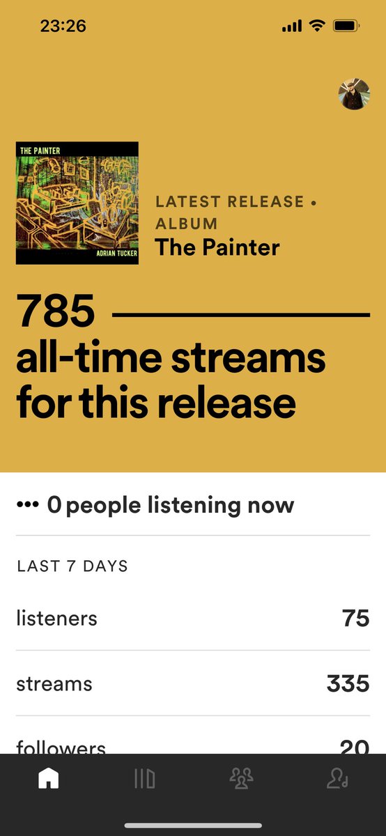 Does any other artist spend far too much time staring at their #spotify for artists bio, look at their #SpotifyPlaylist numbers and will in their mind for it to go up 😂! #musicians