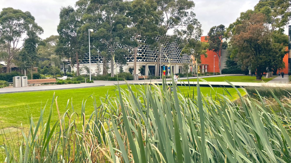 sjturn's tweet photo. Quiet Friday morning @MonashUni campus, #capturemonash #tgif #feelslikenature https://t.co/BvINHuK31U