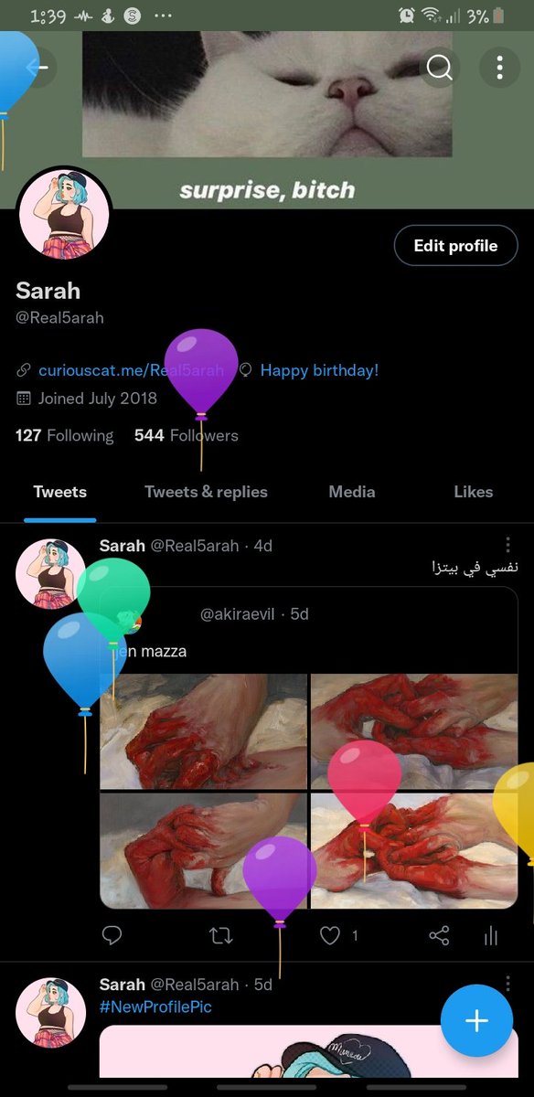 Real5arah's tweet photo. https://t.co/QhXMHHzTLr