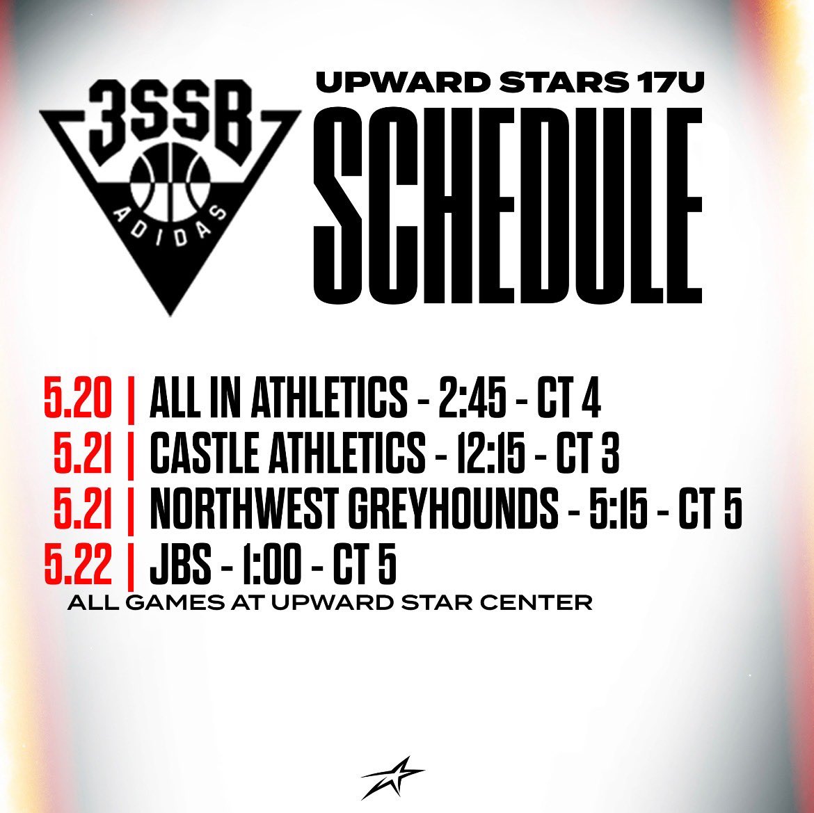 Coaches, check us out this weekend @ Girls @adidas3SSB with @UStarsse 17U in Spartanburg, SC.