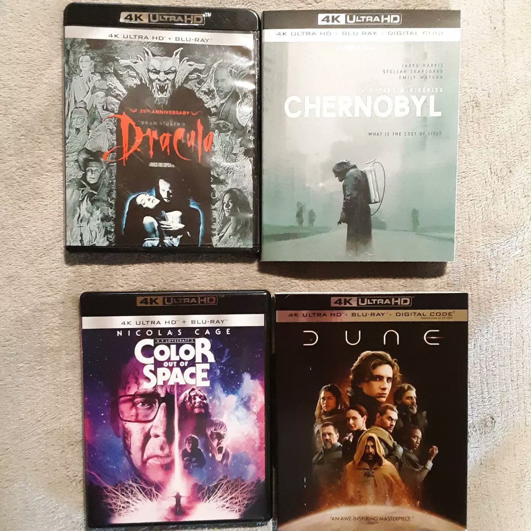 BushidoStealth's tweet photo. 📺🎬💎 I've owned my Dolby Vision 4K TV for year's and have yet to watch any 4K Movie's on it. Figured it was time to fix that. After tweeking my picture settings a bit. Movie's look amazing!
.
.
.
.
.
#tv #tcl #4k #sony #bluray #blurayplayer #ultrahighdefinition #uhd #movie https://t.co/WysPLXQ4tu