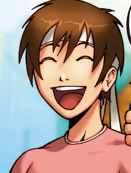 "Hahaha! You're funny!"

She thinks he's kidding, of course!

"You're like, the coolest grandpa ever! We should hang out and get some ice cream!"