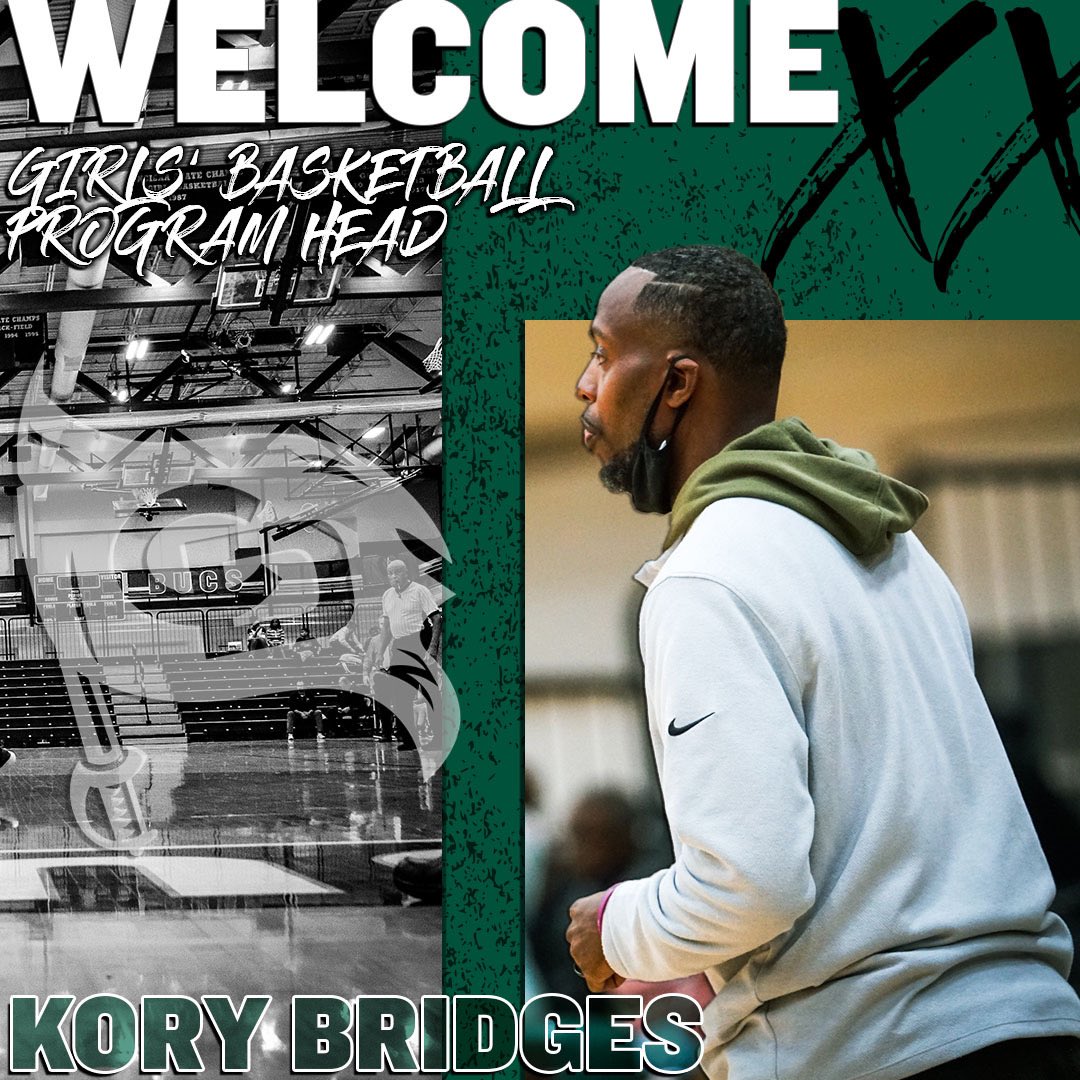 Step on up, coach! 👏

Bucs, please welcome Coach Kory Bridges as he moves into the position of Girls’ Basketball Program Head! 🏀

#BackTheBucs #CDBucs