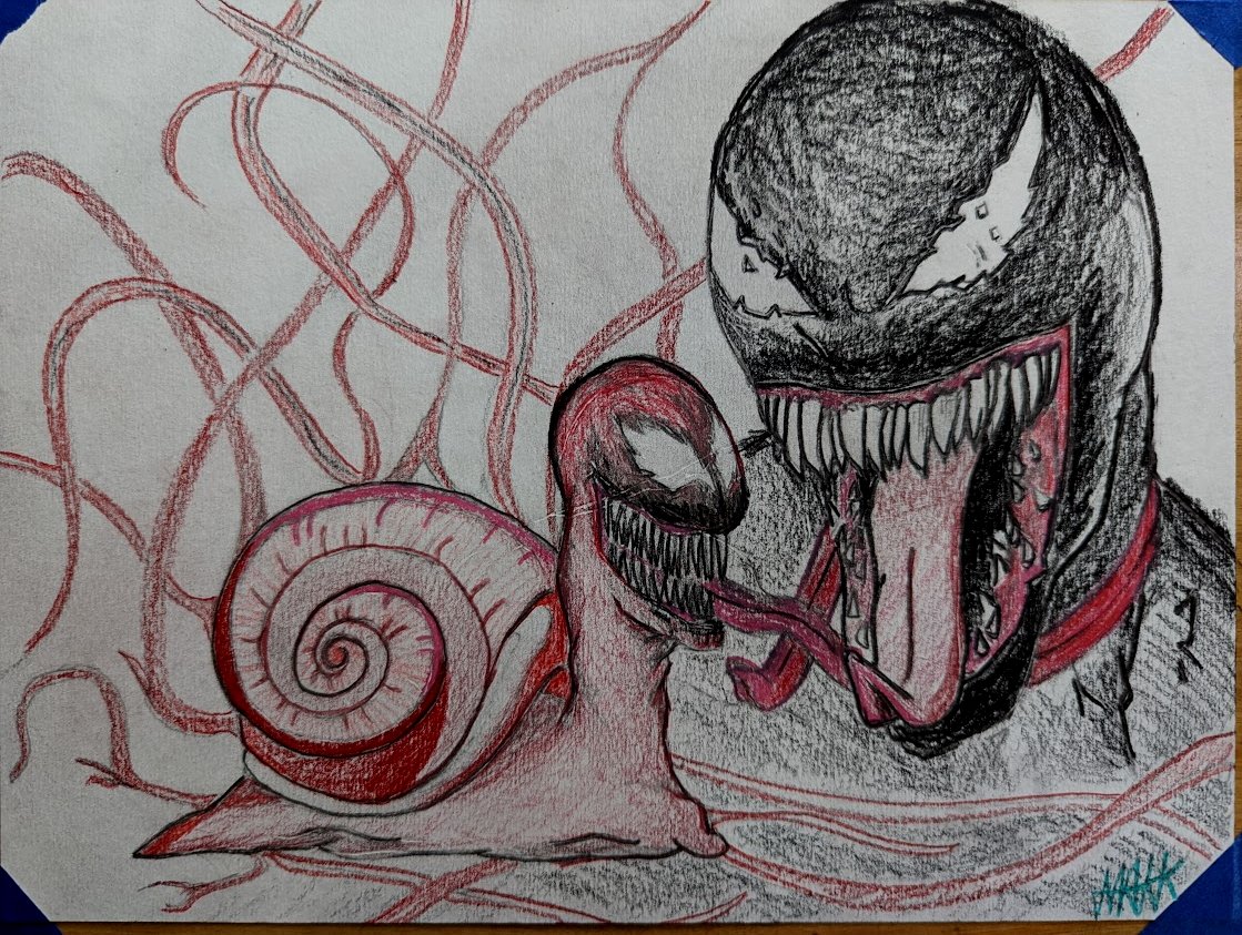 dmakk767's tweet photo. @PocketSnailsNFT @apestyles @ACR_POKER @apestyles @PocketSnailsNFT @ACR_POKER #thevenompko #snailvenomart I put this together in a few hours, was a bit late to the party. Might continue this with paint on stream later. :) https://t.co/YalPAU2j4s