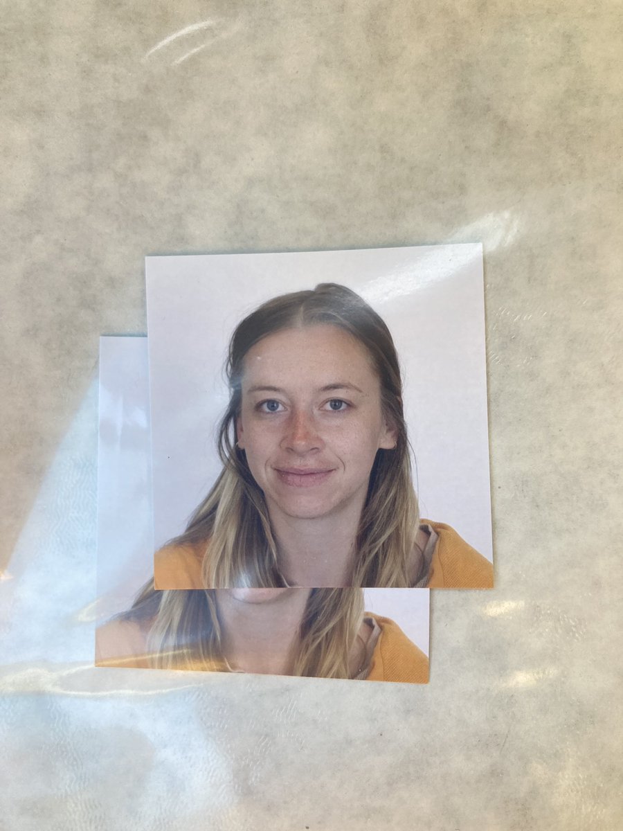 lizzieap6's tweet photo. Tips for ur next passport photo: don’t wash you hair, wear an orange jacket and visualize being America’s Next Top Model after your photo goes viral https://t.co/iPb74V4CpW