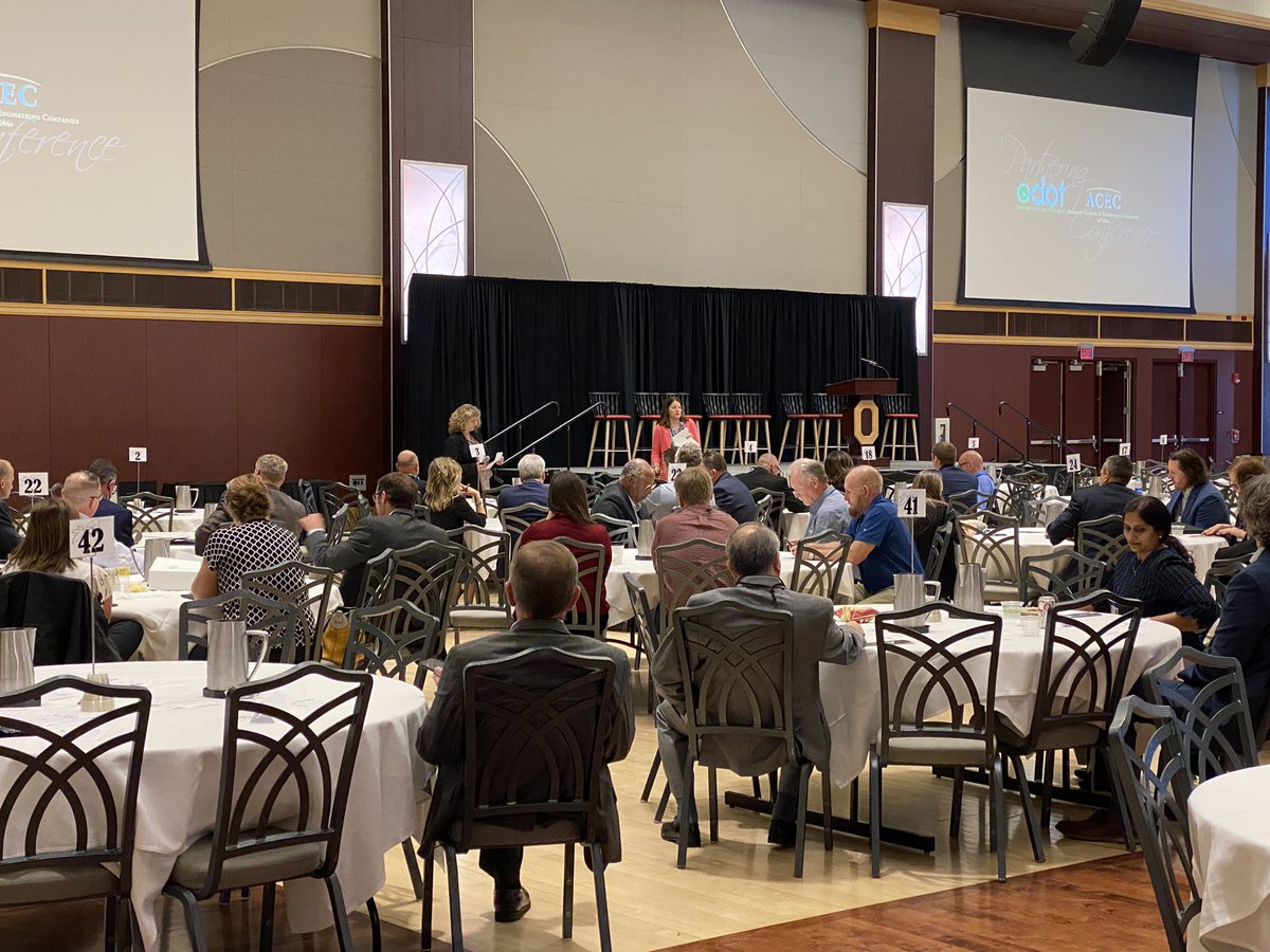 Exciting conversation between ODOT and consultants sharing what’s working and what’s not with the new workplace reality. <a href="/odot_acec/">ODOT/ACEC Ohio</a> <a href="/ACECohio/">ACEC Ohio</a> #odotacec