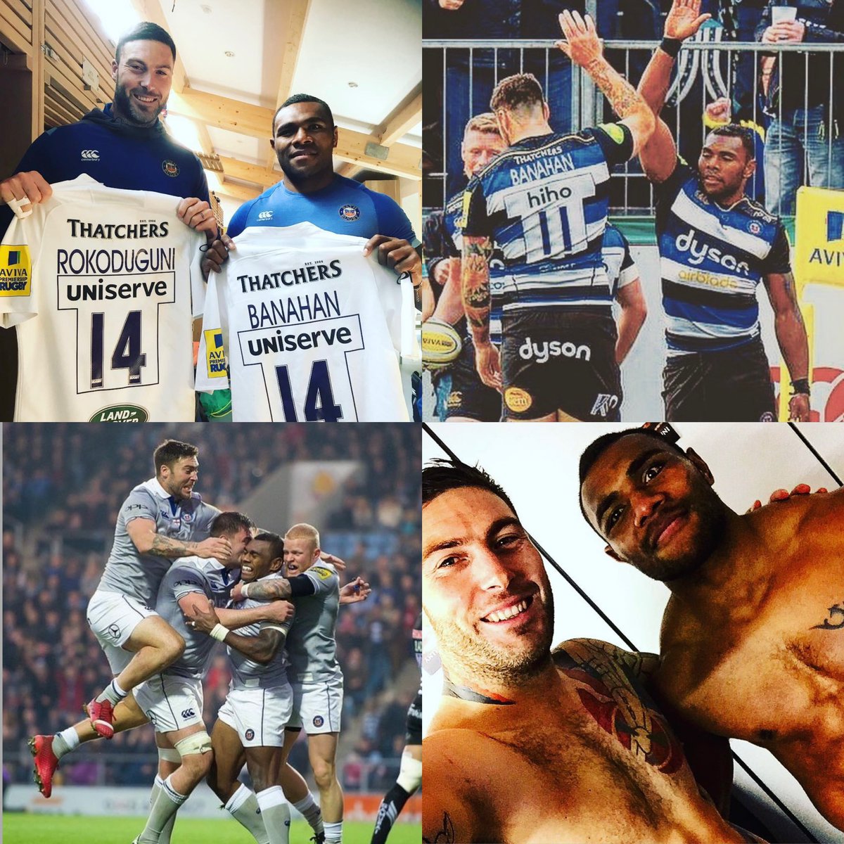 Sad to see another one go 😢 so many great memories with this man @rocco3225 #highfive @BathRugby