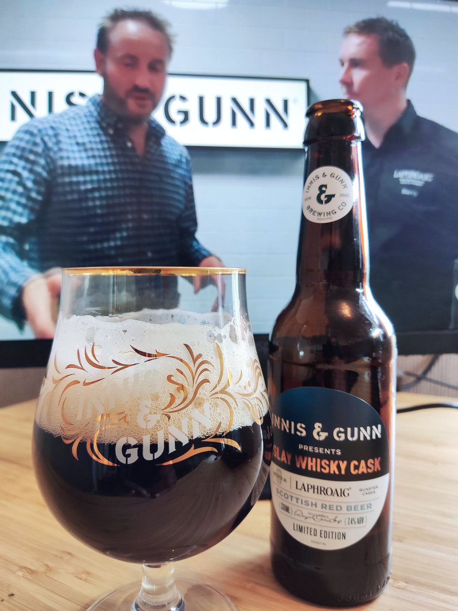 Jonathon Prasad (@jonathon_prasad) on Twitter photo Enjoying the tasting session of #islaywhiskycask with <a href="/innisandgunn/">Innis & Gunn</a> and <a href="/Laphroaig/">Laphroaig Whisky</a>. Lovely peat smokiness, sweetness and mouthfeel. Great glass lacing and good head retention. Looking forward to future collaborations! Enjoying the tasting session of #islaywhiskycask with <a href="/innisandgunn/">Innis & Gunn</a> and <a href="/Laphroaig/">Laphroaig Whisky</a>. Lovely peat smokiness, sweetness and mouthfeel. Great glass lacing and good head retention. Looking forward to future collaborations!