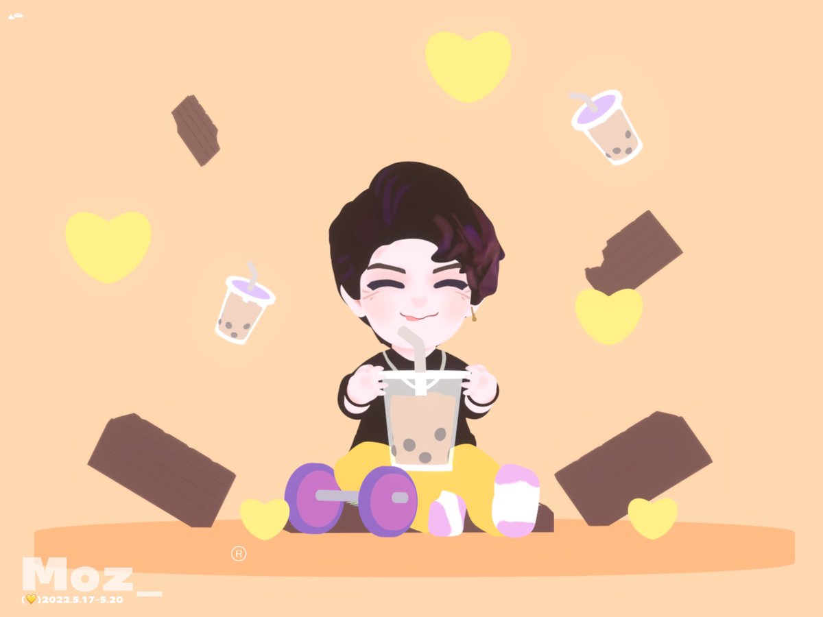 mozzzi_x's tweet photo. 〖岩本照💛〗祝iwmt遲到的29歲生日快樂！
希望你可以越來越好💛
守護☃️最好的leader！🥳
（手裡拿的是巧克力珍珠奶茶🍫）

#岩本照  #岩本照誕生祭 #岩本照生誕祭 #岩本照担と繋がりたい #snowman #snowman担と繋がりたい #snowman⛄ #nomad #nomadsculpt #3d #3dart #blender #blender3d #modeling https://t.co/e7BSyw2h5U
