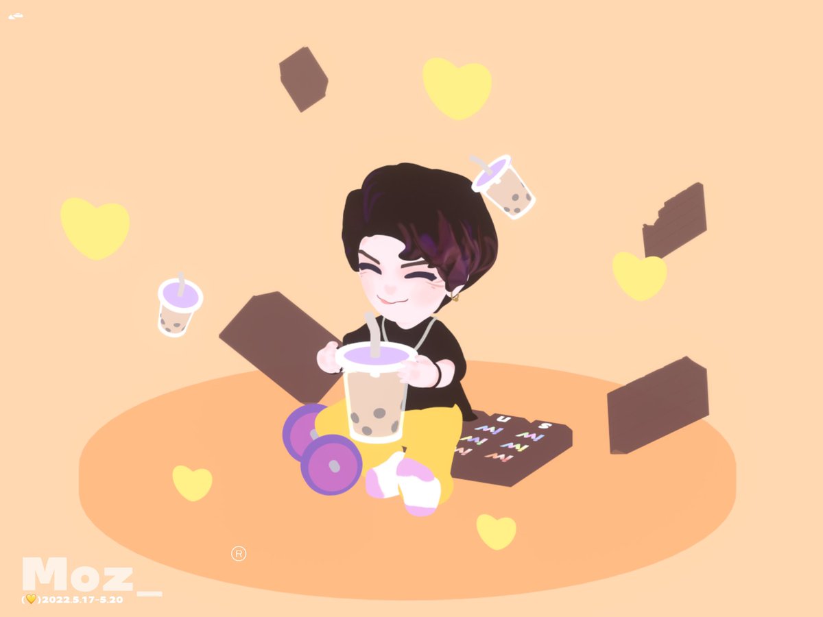 mozzzi_x's tweet photo. 〖岩本照💛〗祝iwmt遲到的29歲生日快樂！
希望你可以越來越好💛
守護☃️最好的leader！🥳
（手裡拿的是巧克力珍珠奶茶🍫）

#岩本照  #岩本照誕生祭 #岩本照生誕祭 #岩本照担と繋がりたい #snowman #snowman担と繋がりたい #snowman⛄ #nomad #nomadsculpt #3d #3dart #blender #blender3d #modeling https://t.co/e7BSyw2h5U