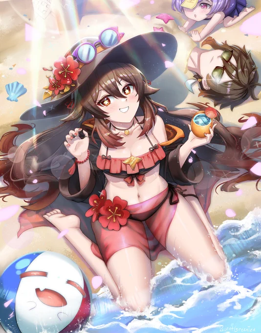 Summer Hu Tao
#GenshinImpact #原神 