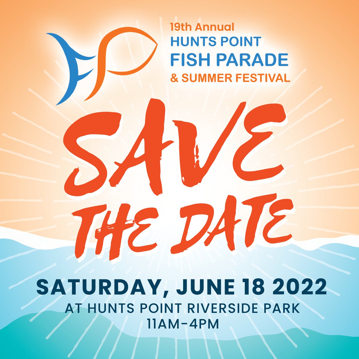 THEPOINTCDC's tweet photo. The 19th Annual Hunts Point
π πFish Parade & Summer Festivalπ
When:
Saturday, June 18 2022
Where:
Hunts Point Riverside Park
Time:
11:00AM - 4:00PM
#huntspoint #southbronx #boogiedownbronx #thebronx #fishparade #theboogiedown #bronxstrong #bx #elbronx #bronxpride #bronxpower https://t.co/CRRWpDEEdW
