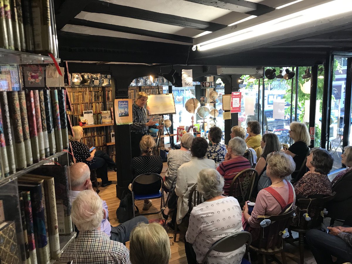 David Bellamy’s art masterclass is in full flow here at your favourite local bookshop 😀