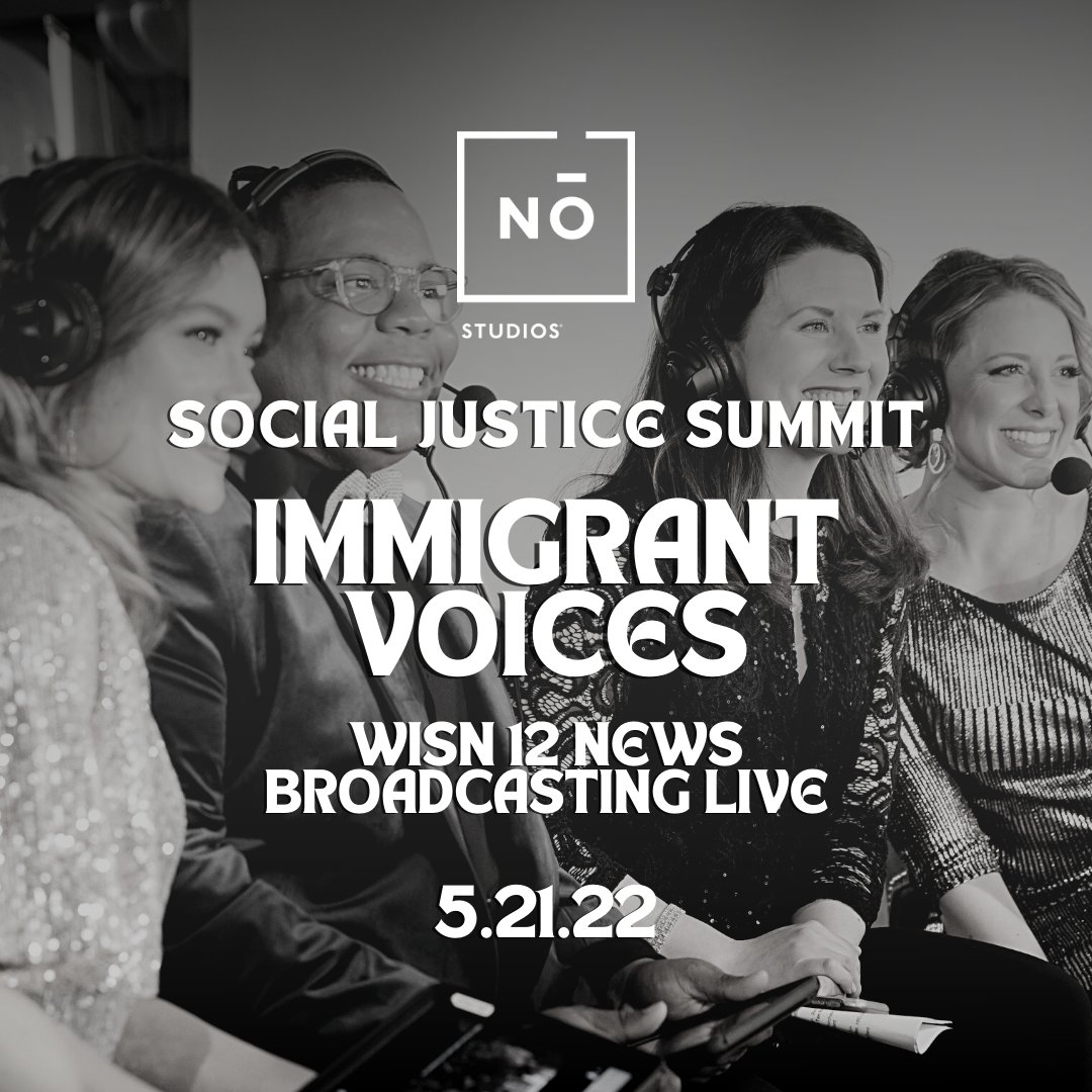 Our Social Justice Summit: 'Immigrant Voices' is this Saturday! 10a-10p Sign up! hopin.com/events/nostudi…