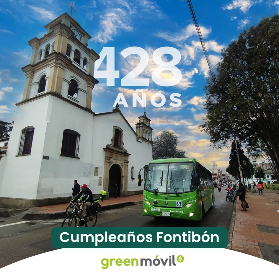 Hoy celebramos los 428 años de nuestra localidad de Fontibón; aquella que nos ha acogido y nos ha permitido brindar empleo, movilidad y calidad de vida a la comunidad.

#FontibónEstáCumpliendo <a href="/Fontibon_Bogota/">Alcaldía Local de Fontibón</a>