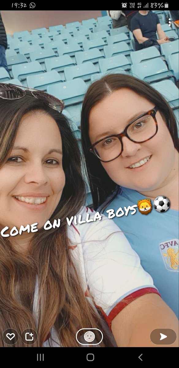 Last Home game.....Buzzing, come on Villa!! #avfclive