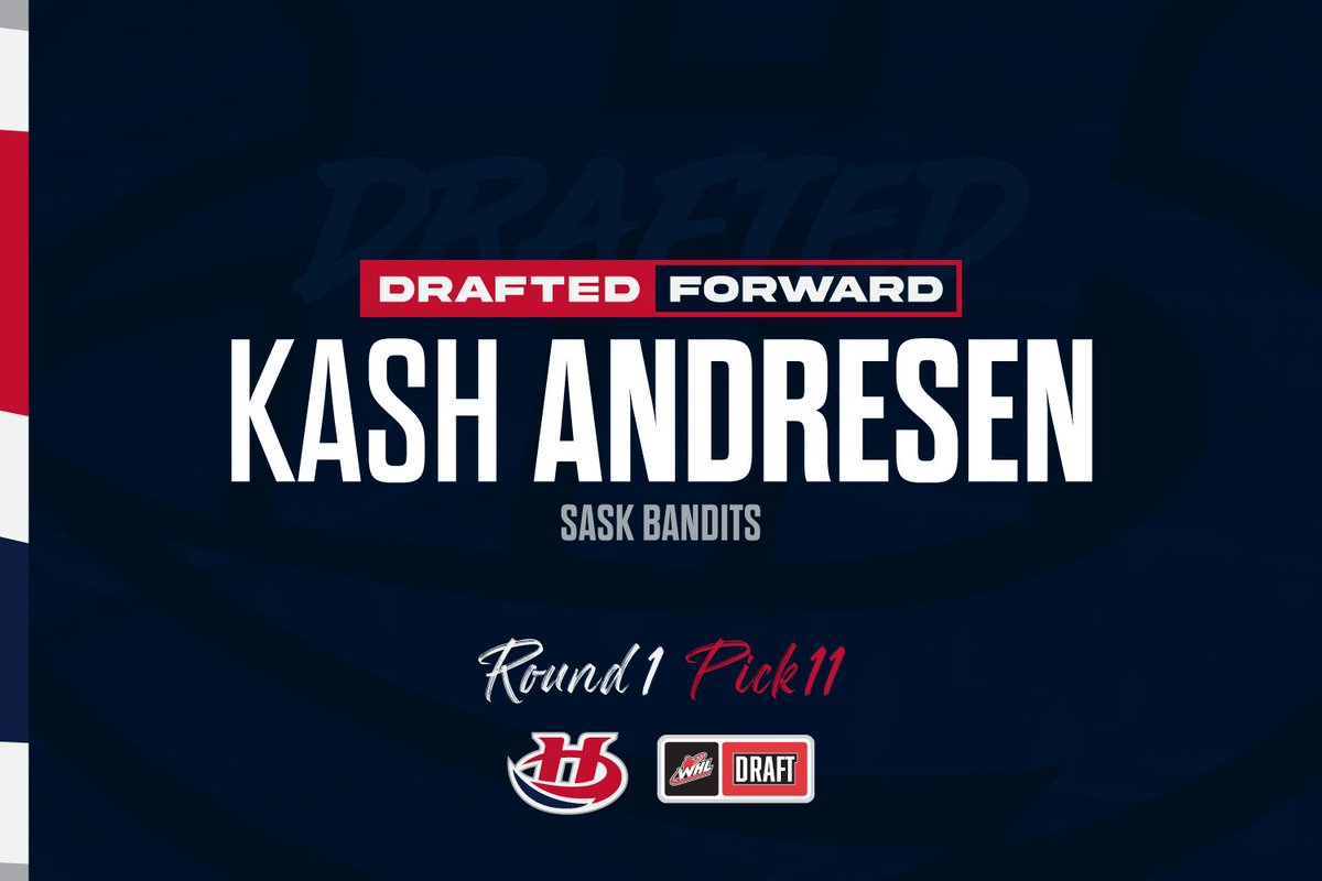 WHLHurricanes's tweet photo. With the 33rd overall selection in the 2022 #WHLProspectsDraft, the #WHLCanes are proud to select forward Kash Andresen! 

Welcome, Kash! https://t.co/fAjFZS2KQD