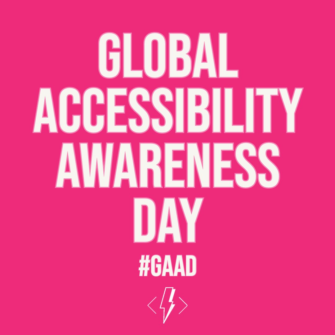 ashleycoffey_'s tweet photo. Today is Global Accessibility Awareness Day!
It's an opportunity to celebrate accessibility & removing barriers for people with disabilities. #GAAD aims to get everyone thinking & learning about digital access & inclusion. Take the #GAADPledge today! #GAAD2022 #a11y https://t.co/f8u0HWNx7G