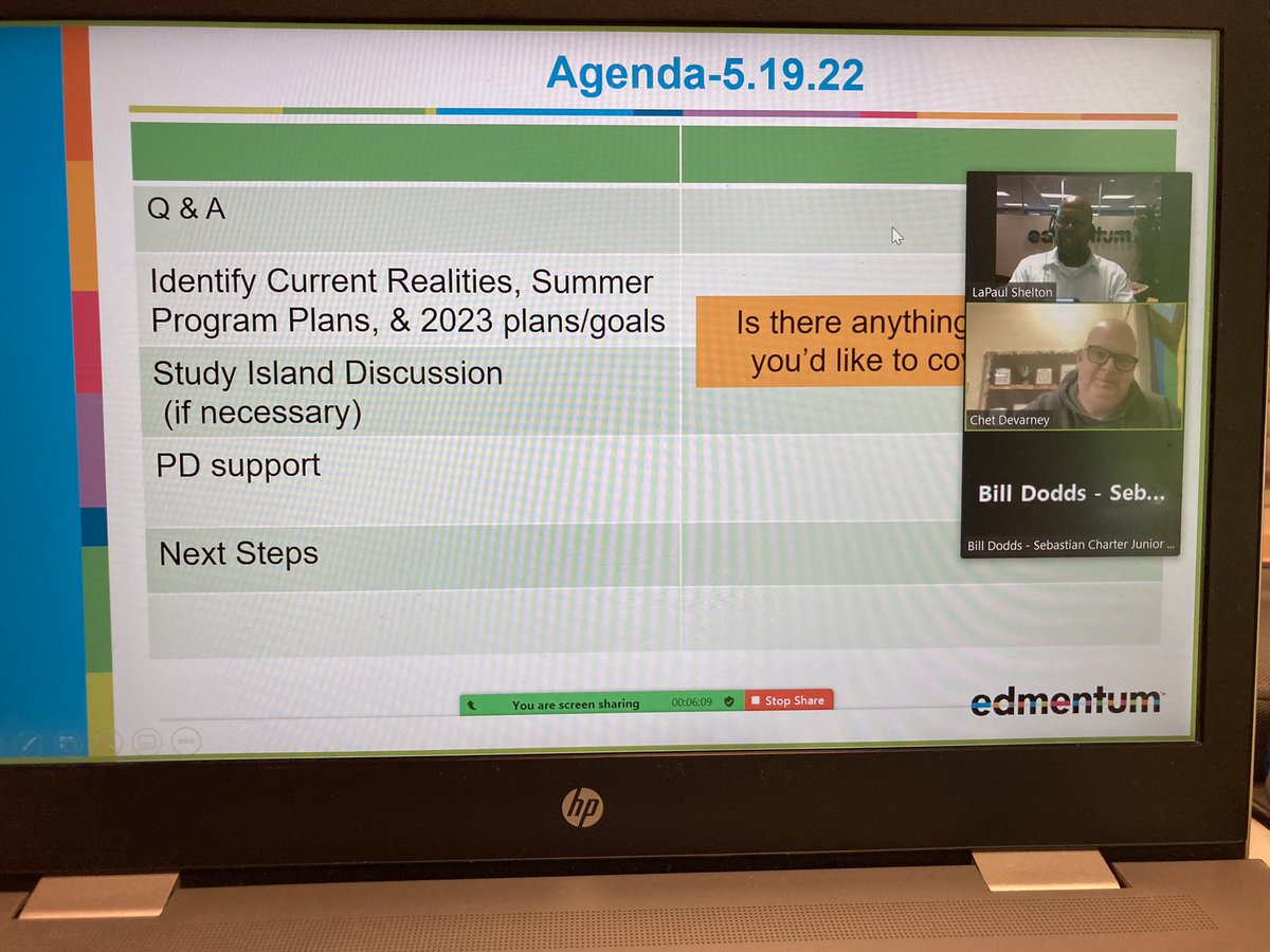 lapaulshelton's tweet photo. Shout out to Sebastian Charter Junior HS @IRCSchools. Our #educatorfirst journey centered on how they can take @StudyIsland to higher heights to engage S. We have a plan to use #groupsessions, #studentreports, & printable to meet S where they are to move them forward. https://t.co/KuLmeojPM8