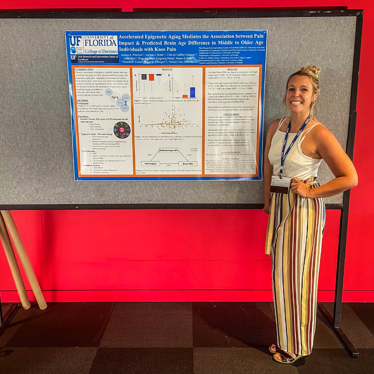 The role of pain, the brain, and epigenetics in aging. Presenting my poster at 3:30 today at <a href="/US_ASP/">US Association for the Study of Pain</a> in Cincinnati. Swing by #52 to talk about it!