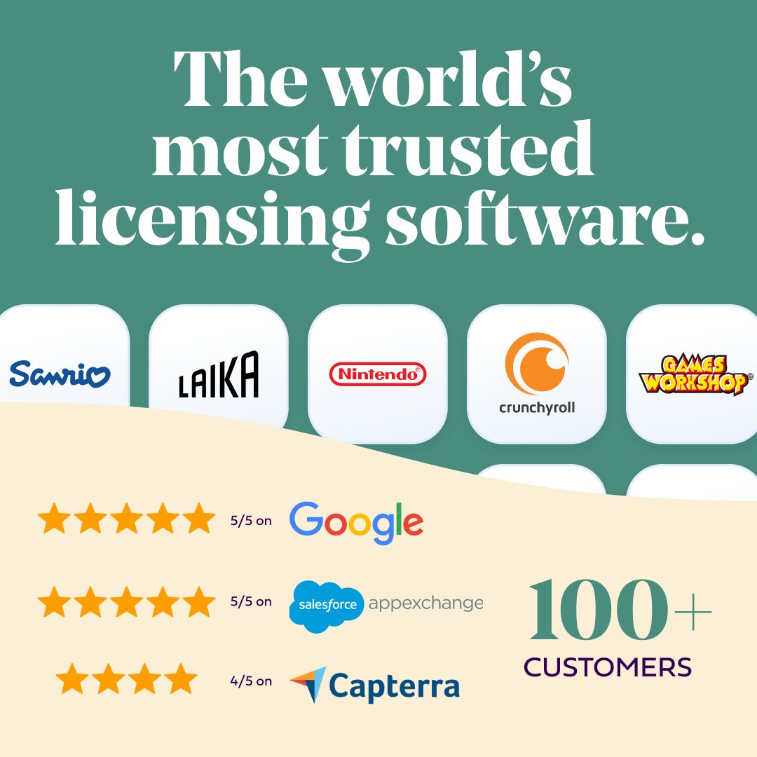 We’ve crunched the numbers. Flowhaven is the only solution top brands trust to guide their licensing operations and keep their deals moving forward. Schedule a meeting with us at Licensing Expo to learn more.

ow.ly/wTre50JcrWe

#BrandLicensing #Branding #LicensingExpo2022