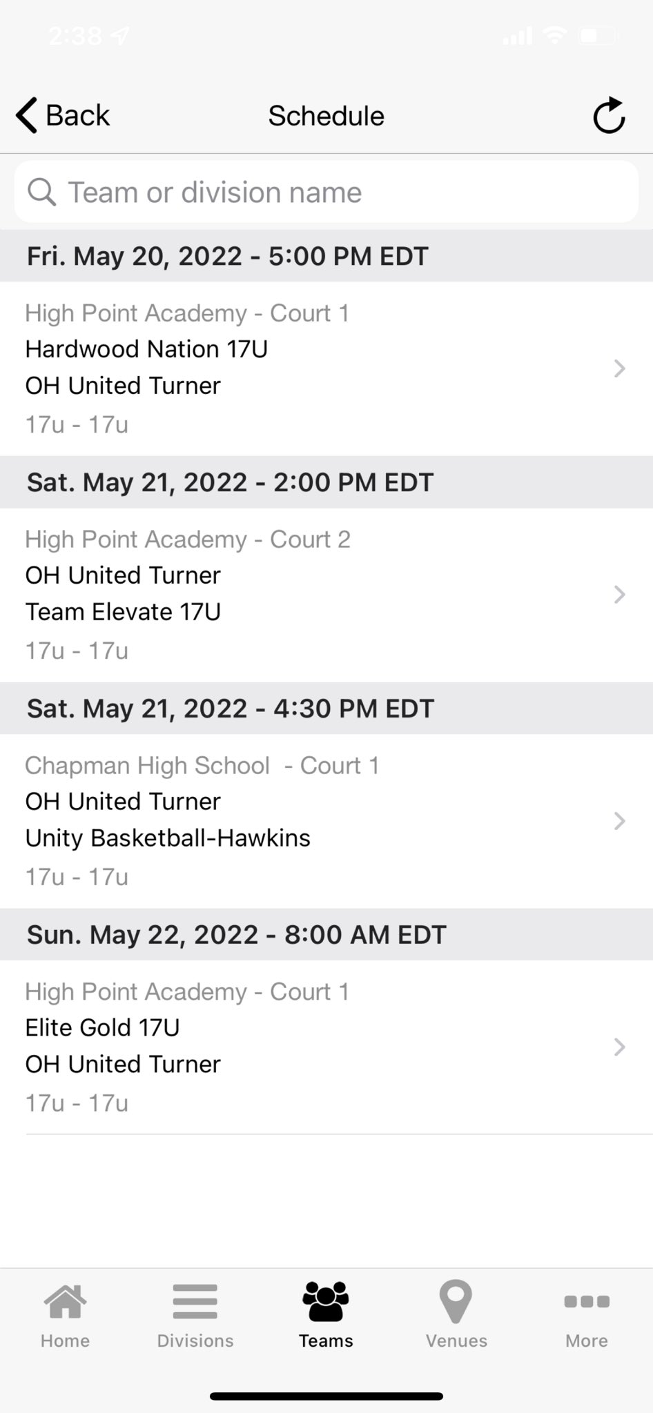 Ohio United 17U Turner on Twitter "Hey Coaches!!! We have had a