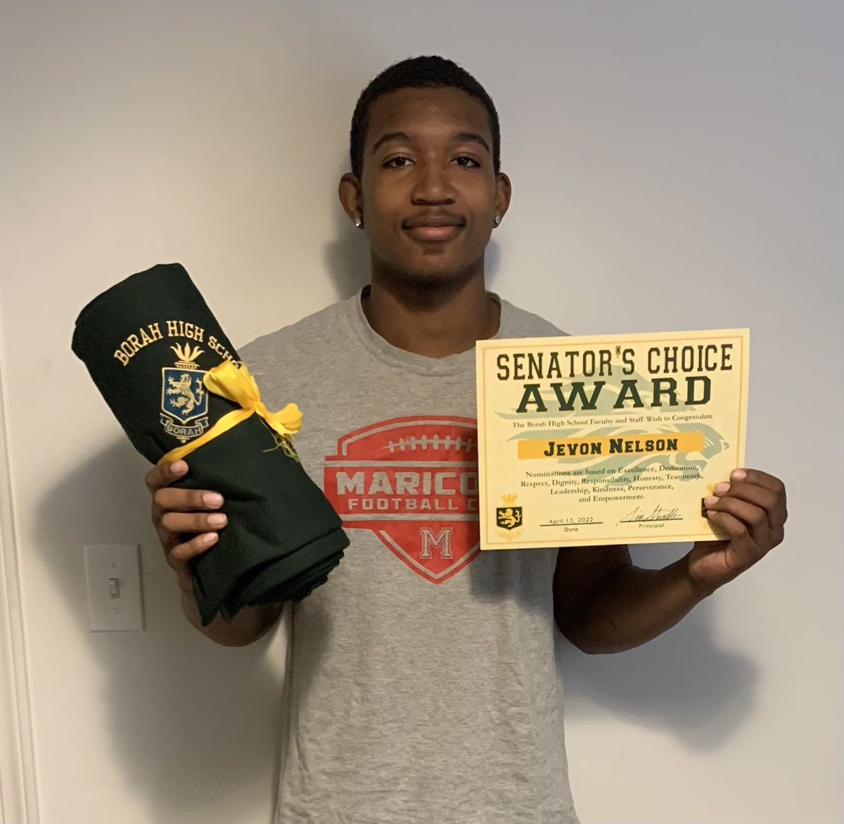 Corey81Nelson's tweet photo. He won it y’all!! Congrats son and well deserved.
#TeamNelson
#EightOneJr https://t.co/OgCGeXQRn9