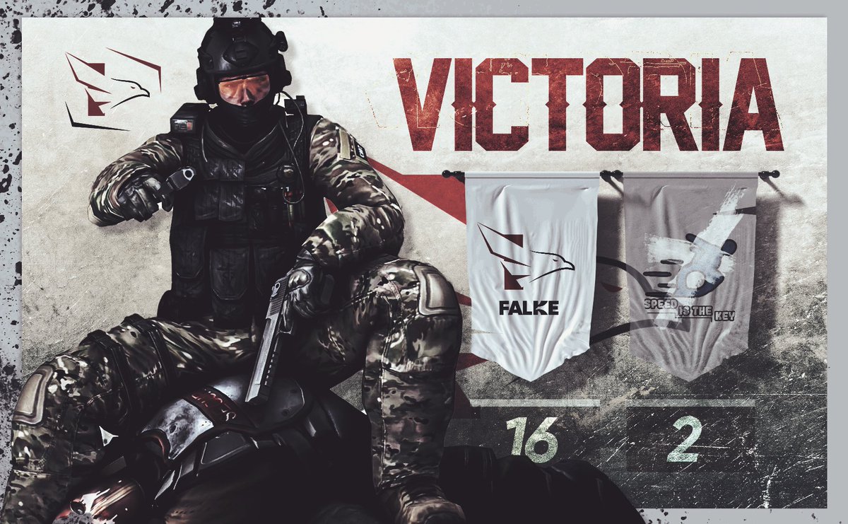 FALKE_EC's tweet photo. VICTORIAAA🏆
¡SET Y PARTIDO! Continuamos la dinámica positiva y nos colocamos 6-1 en @ESEA
GG #SITK
#alzamoselvuelo https://t.co/56KCQKdYL0