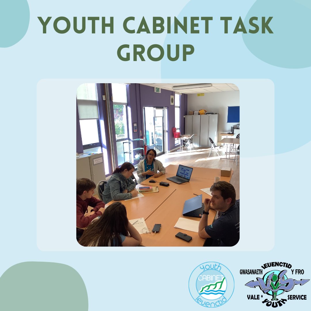 Gwych i ddal i fyny gyda grŵp gorchwyl y Cabinet Ieuenctid heno, yn siarad popeth Lleisiau Ieuenctid y Fro.

Great to catch up with the Youth Cabinet task group this evening, talking all things Vale Youth Voices. <a href="/vysvale/">Vale Youth Service</a> <a href="/VOGCouncil/">Vale Council 🏴󠁧󠁢󠁷󠁬󠁳󠁿🇺🇦</a>