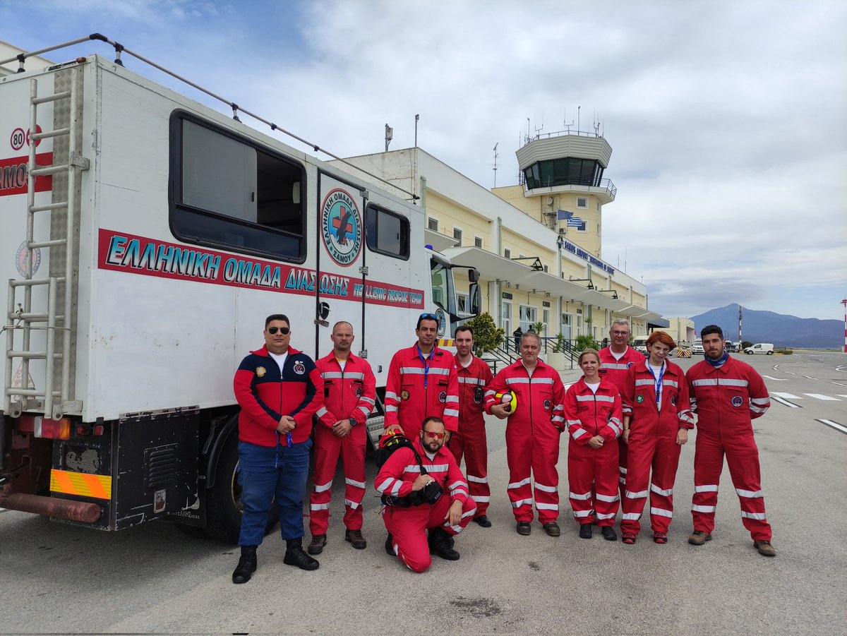 Άσκηση ετοιμότητας ευρείας κλίμακας αεροδρομίου Σάμου.