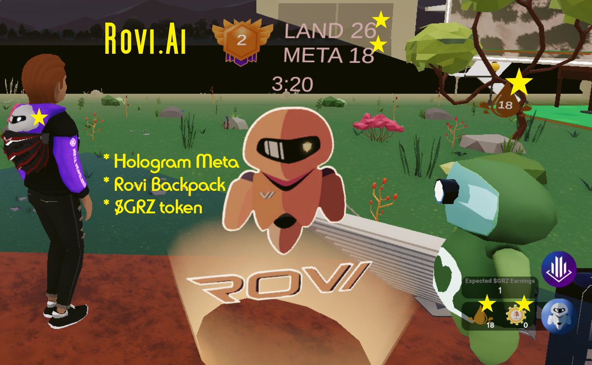 engineer_tre's tweet photo. https://t.co/YgJxcIh3E1 invasion!
@decentraland Landowners #HostToEarn
#SpectateToEarn passive income
💰 $GRZ
* Rovi Operator @opensea
https://t.co/ckBCwlfhbK
@RoviAI Metaverse Game updates
sign up on @reddit --> https://t.co/FsozePLQj4 https://t.co/YPdb0izdhp