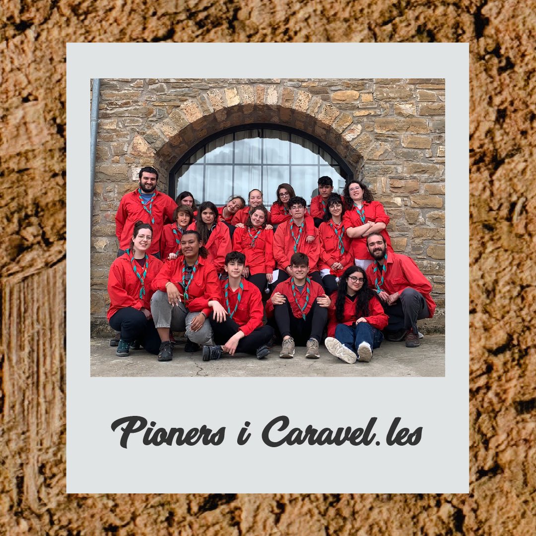 AEiGAV's tweet photo. Aquesta es l’unitat de Pioners i Caravel.les del curs 2021-2022 🦀 https://t.co/6sdzdKwRAY