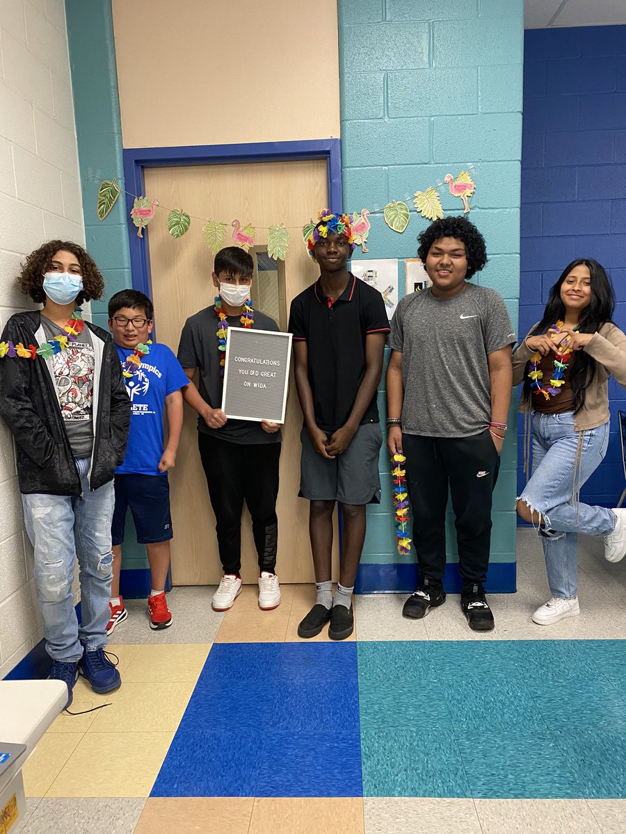 Congratulations to the students who are “graduating” the ESL program! You made great progress this year and we are so proud of you. <a href="/SiegelMiddle/">Siegel Middle School</a> <a href="/RuCoELL/">RCS ELL</a>