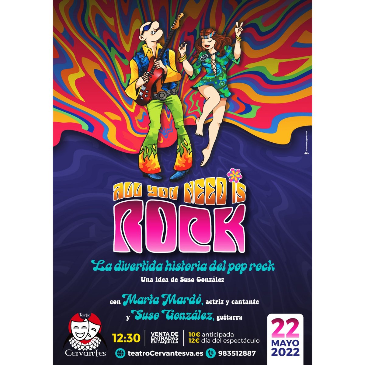 El domingo es un buen día para disfrutar del rock... Te espero.. 😉🤘🏼🎸