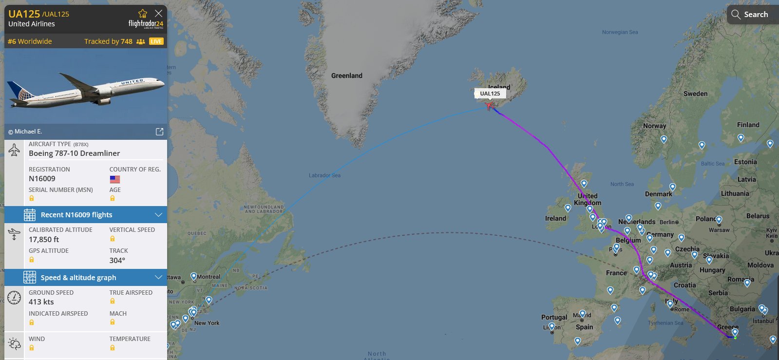 landings.gr on Twitter "FlightDiversion united flight UA125