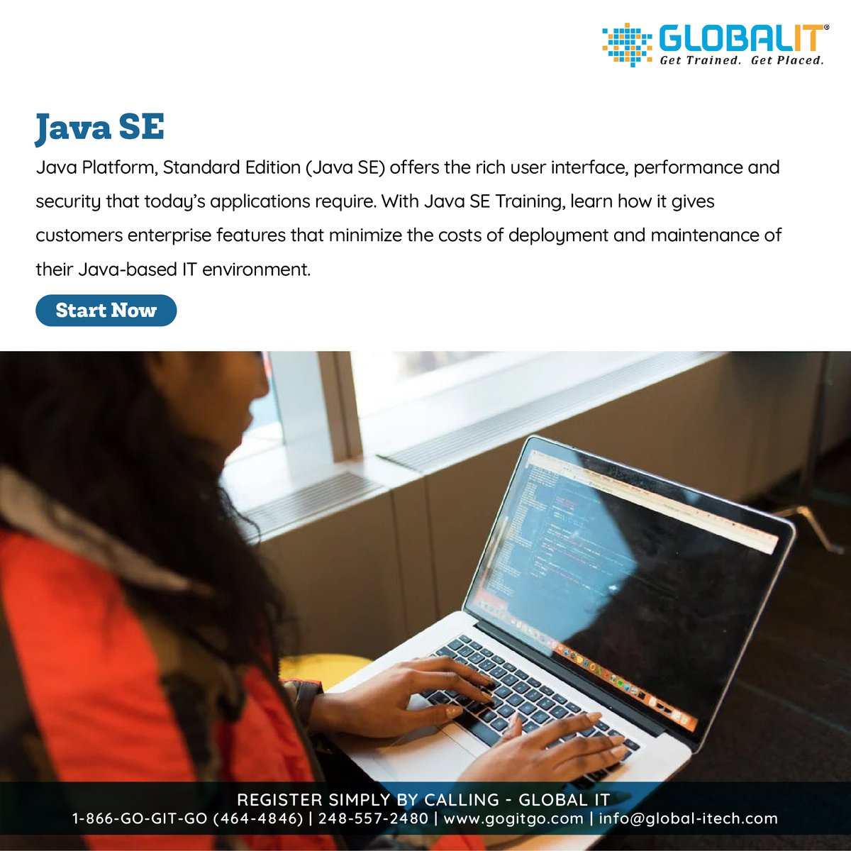 GoGITGo's tweet photo. For more information visit us at (Website: https://t.co/04hURRvWk9) or contact us at 1-866-GO-GIT-GO (464-4846) or mail us your query at info@global-itech.com
#joinusnow #contactus #javaprogramming #java #specialedition https://t.co/F6oUIDeJKC