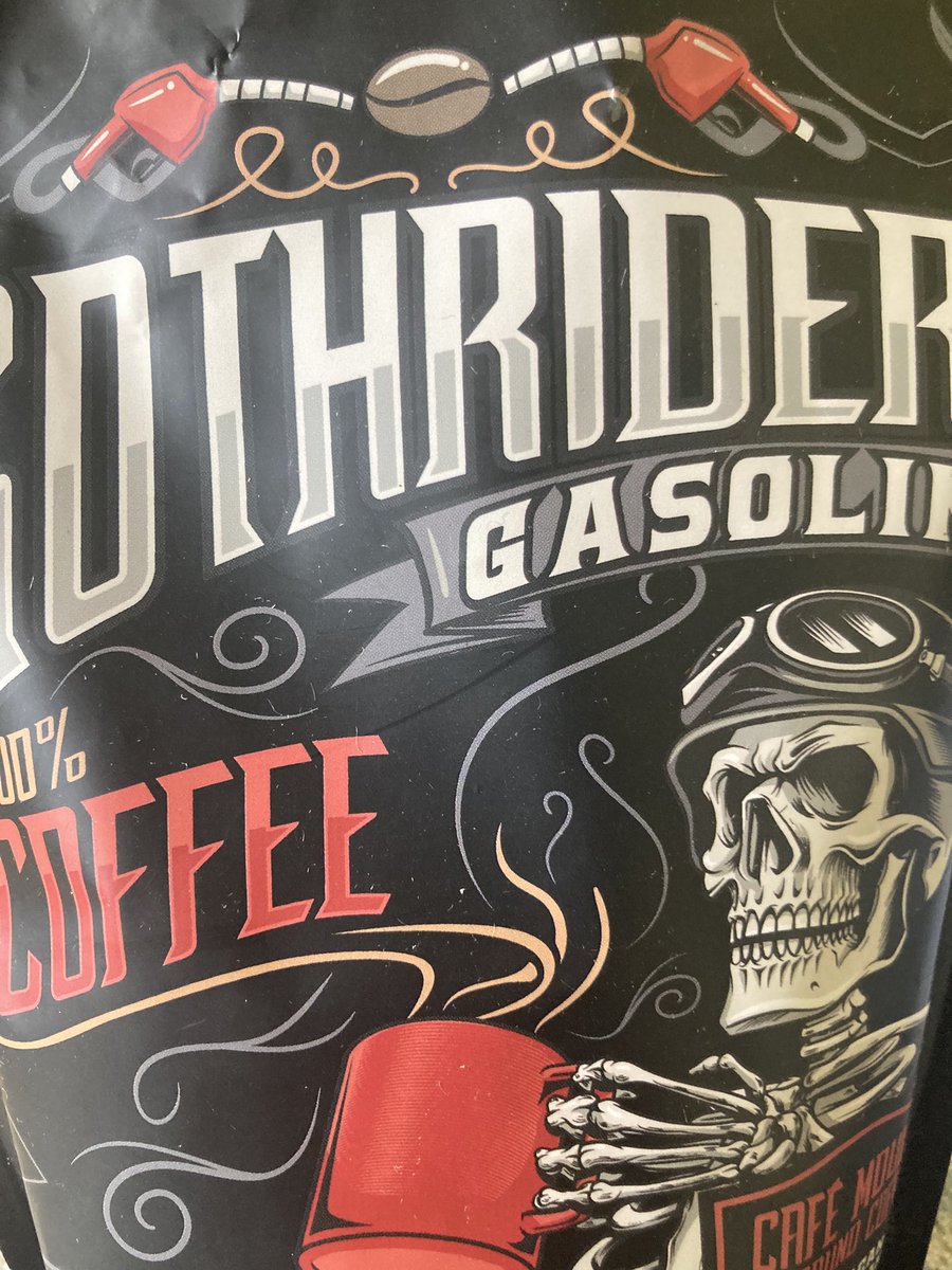 puskemo's tweet photo. Got my #gothridercoffee today! #ignightyoursoul use the coupon code: DJMETALAFRO for %20off! https://t.co/CBCsuymOYO