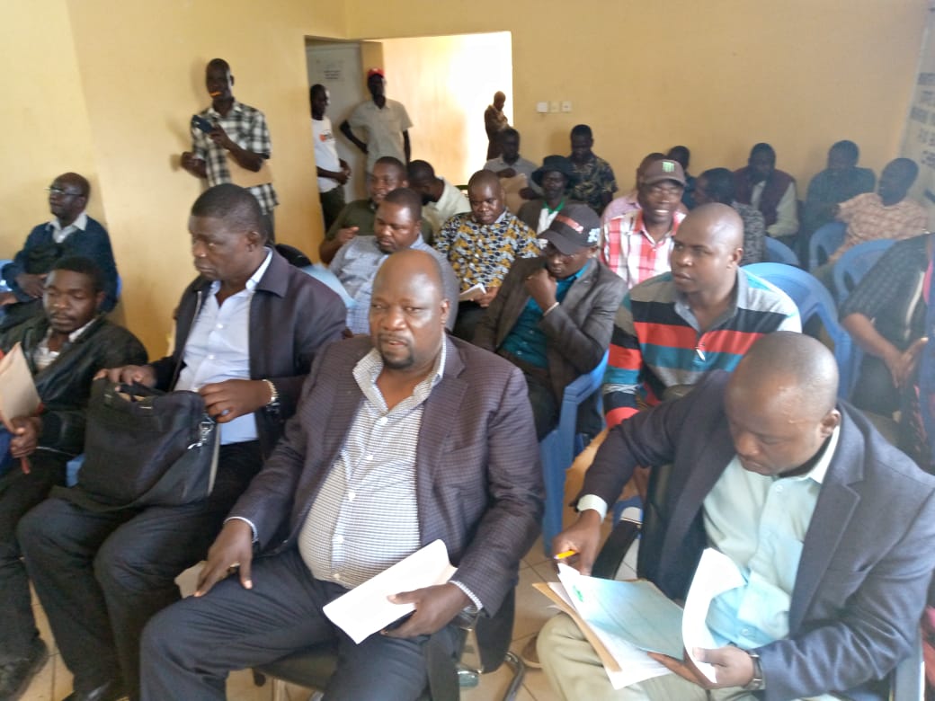 OnyangoJamesK's tweet photo. Today I joined other aspirants within Muhoroni Constituency for @IEBCKenya briefing by the Returning Officer at Chemelil Sugarbelt IEBC office. Where I urged my opponents and other aspirants in different elective posts to conduct peaceful campaigns.
#KoyooTena
#Inawezekana https://t.co/GI2EWACJya