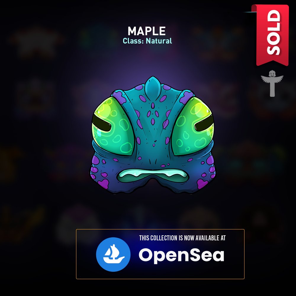 We’re running out of Totemus! Soon it’ll be too late!
Grab yours at Opensea NOW!

Link  opensea.io/collection/tot…

#nft #NFTartist  #NFTCommunitys  #ilustrations  #totemu #totem #characterdesign #cripto #Cryptos  #CryptoNews  #BinanceCoin  #Ethereum