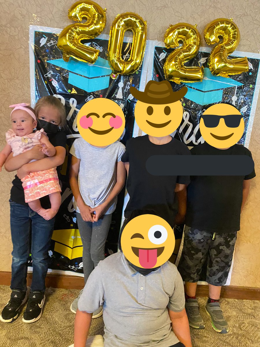 My babygirl graduated the “face program” who gives support and resources for pre-k students and families on the rez. It was nice &amp; We do what we can for our babylas.(Her brother holding her &amp; his class came to support) 💜