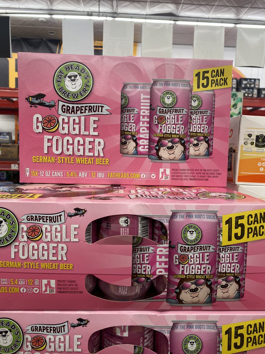 .<a href="/FatHeadsBeer/">Fat Head's Brewery</a> Grapefruit Goggle Fogger is now Available