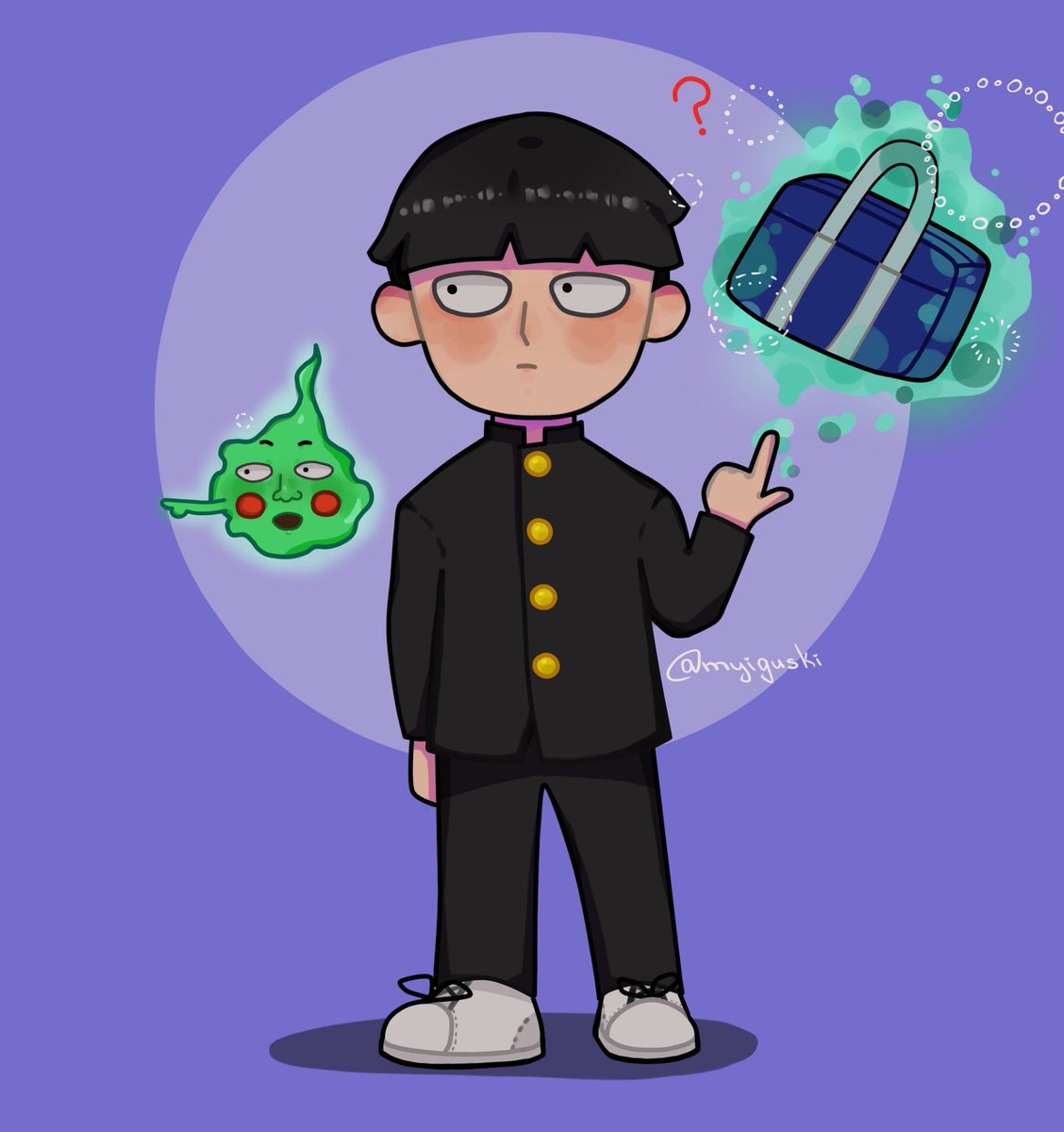 myiguski's tweet photo. Как же я устала...
#mobpsycho100 #art #anime https://t.co/0GmdKbr8ZL