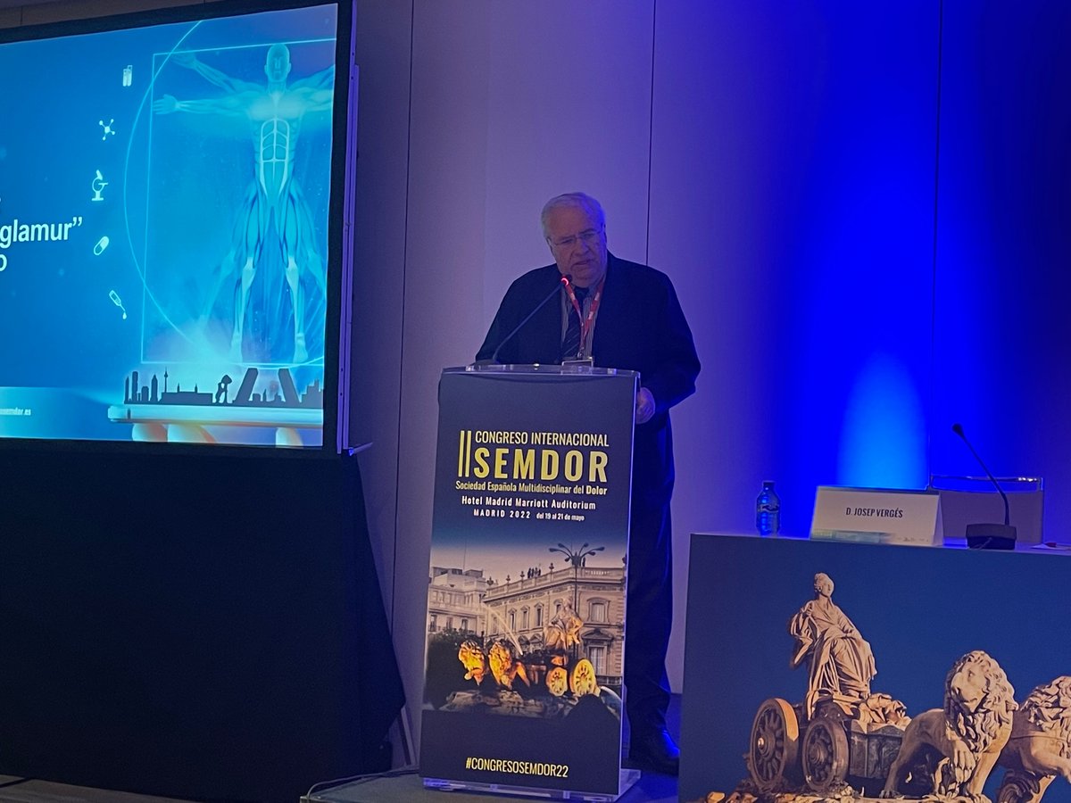 SEMDOR2's tweet photo. Josep Vergés Milano ofrece la conferencia inaugural del #CongresoSEMDOR22: #Artrosis y #dolor, una enfermedad sin “glamour” pero con gran impacto.     @lmtorres53  @IborPedro https://t.co/YELtNT6wq1