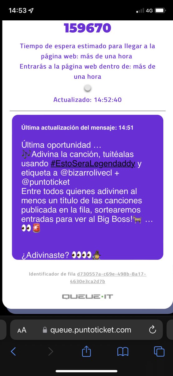 StephanieVfa's tweet photo. @puntoticket @bizarrolivecl MÍRAME , MÍRAME, OJOS BRUJOS, MÁTAME  🙌🏼🎶  MÍRAME es el no@bre de la canción #EstoSeraLegendaddy https://t.co/K5Ldrxo74V