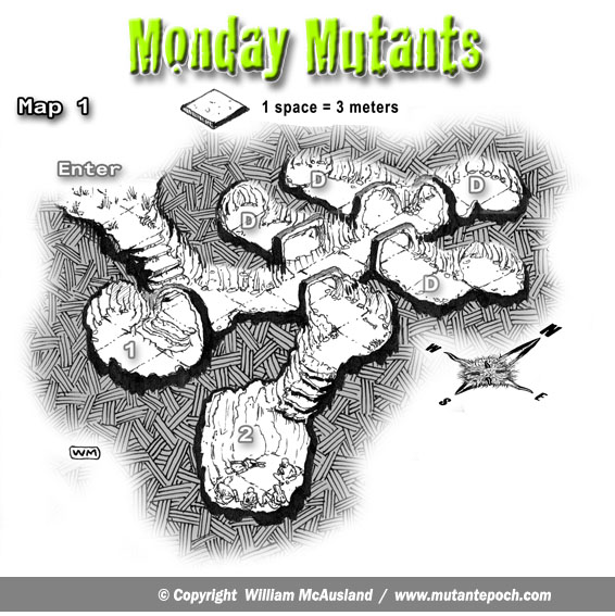 mutantlord's tweet image. Monday Mutants 18: Shokgast comes with 4 mini adventures featuring the ‘crypt-dens’ that these awful creatures make. Each adventure has its own isometric map!
Snag your copy via the MM webpage, here: outlandarts.com

#isometric #isometricmap #dungeon #dungeonmap #RPG #tme