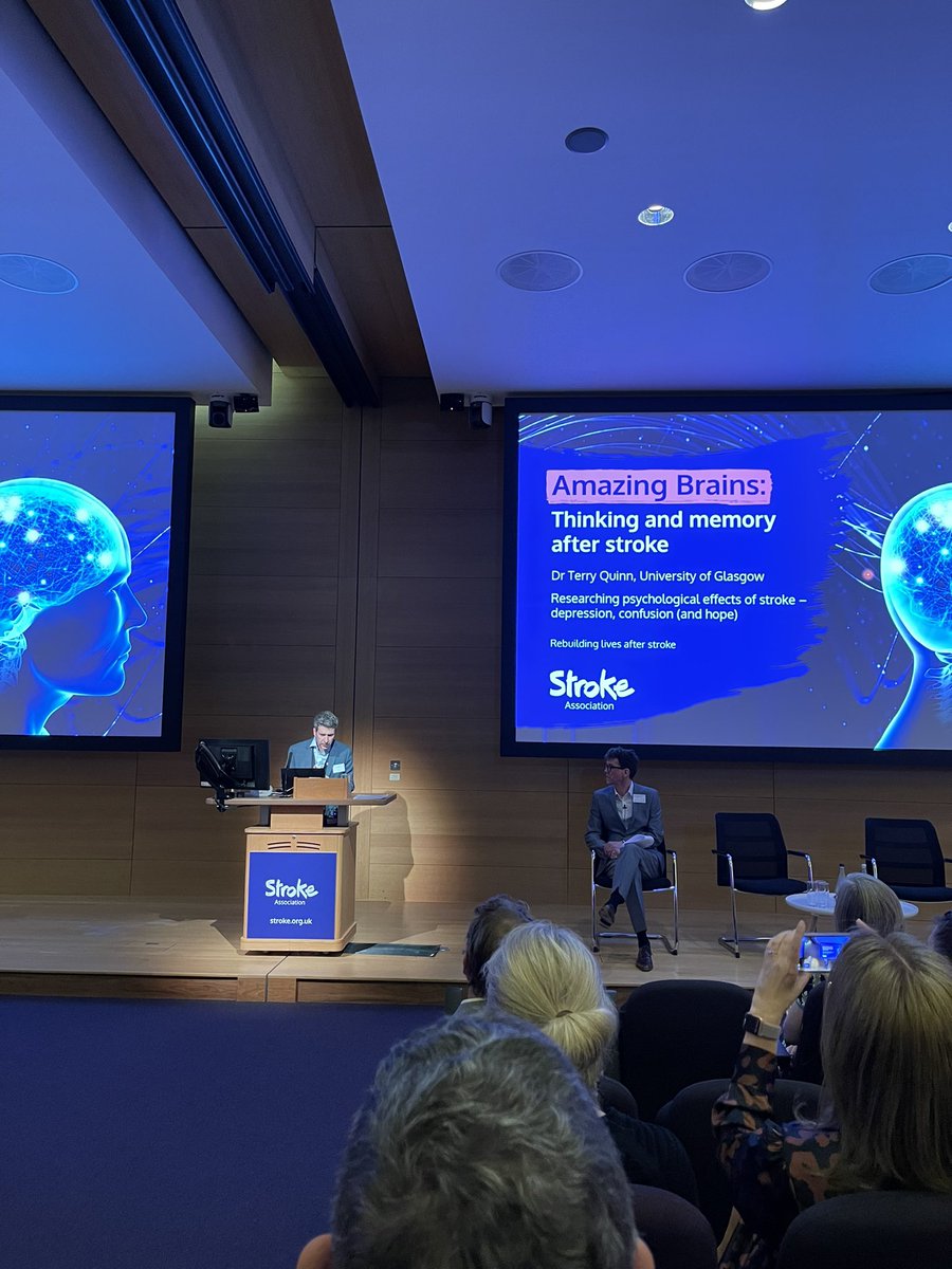 Stroke and dementia are linked, 1 in 3 people will have a stroke, dementia or both throughout their lives. “This is core and it’s about people” says Dr Terry Quinn from the University of Glasgow #amazingbrains