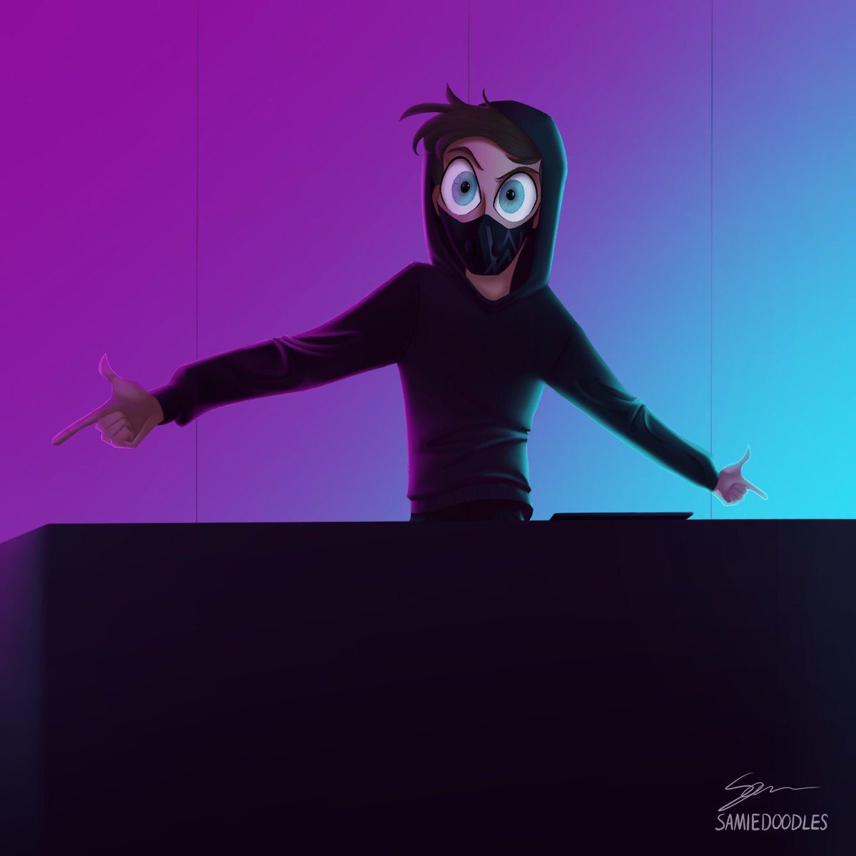samiedoodles's tweet photo. Hi hello!
I finally wrote all necessary exams so Iโm free :DDD
Hereโs something that I started work on in January and I came back to finish not so long ago.
#walkerscreate #alanwalkerfanart #fanart #art @IAmAlanWalker https://t.co/ZJfRAPUo71